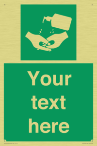 Custom Safe Condition Hand sanitiser